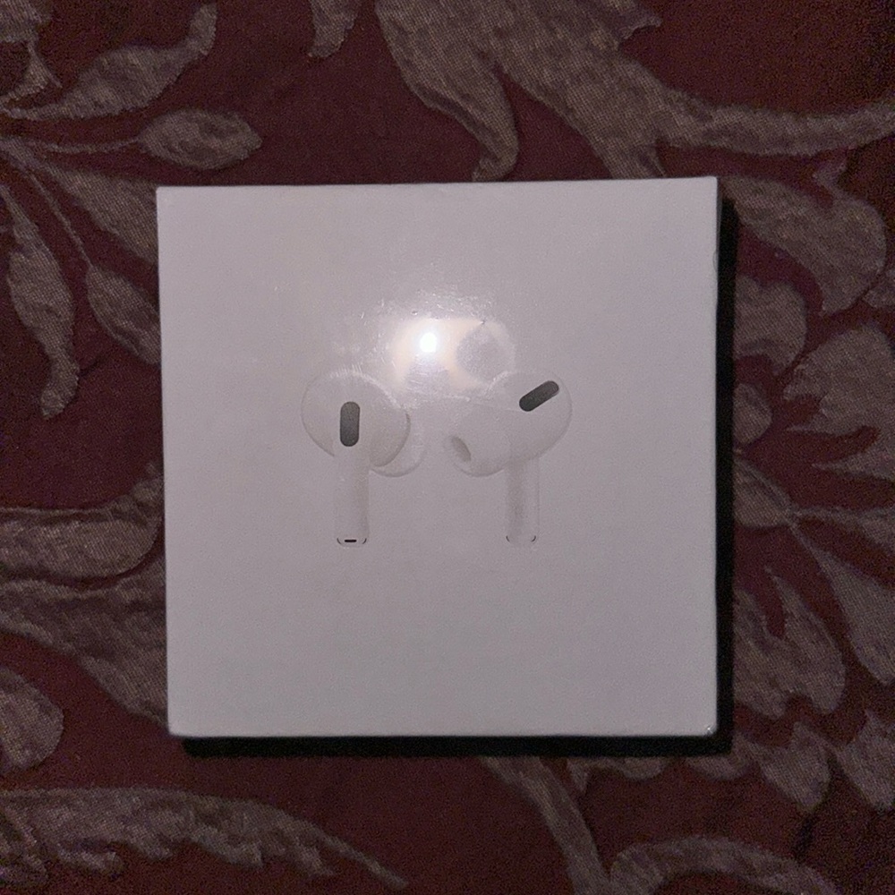 Sealed AirPod pros.